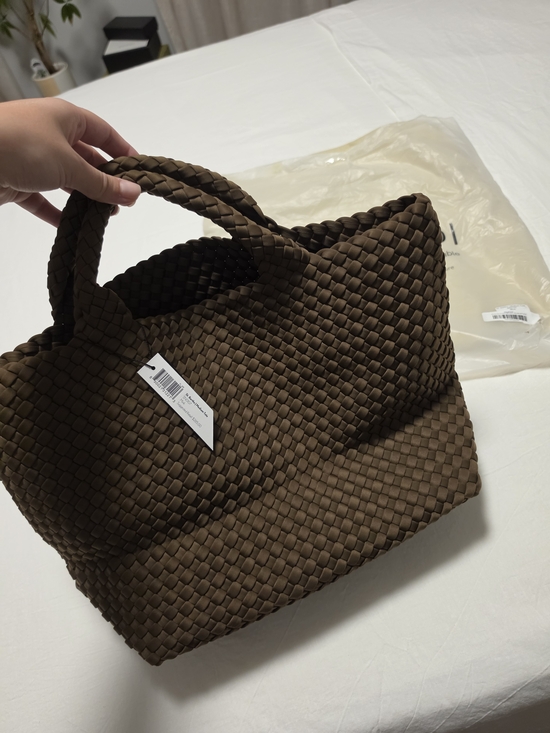 Naghedi Handbags - NWT Naghedi Medium Woven Tote